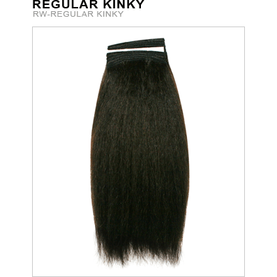 Unique's Human Hair Regular Kinky Hairpiece - Choose Size