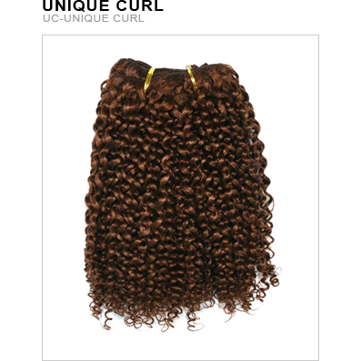 Unique's Human Hair Unique Curl Hairpiece - Choose Size