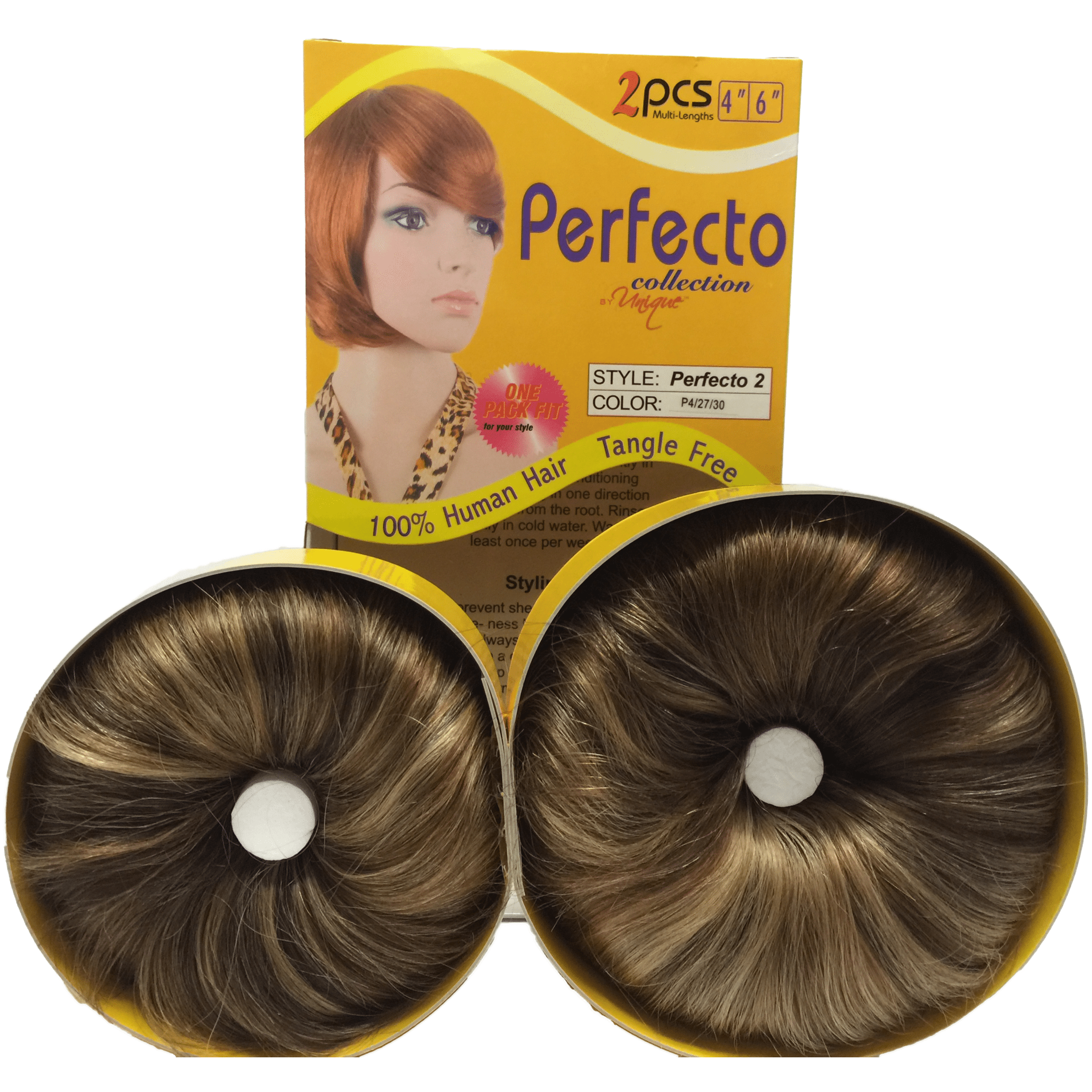 Unique Perfecto 2 Bump Hair 4" & 6" 100% Human Hair