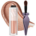 24/7 Glaze-On Shimmer Liquid Eyeshadow: Long-Wearing, Crease-Resistant, Easy Application for Beginners - Achieve a Glazed, Glowing Eye Look