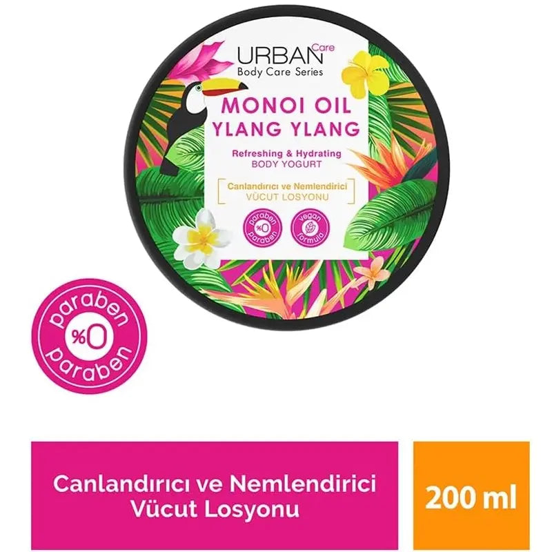 Urban Care Monoi Oil & Ylang Ylang Nourishing Body Lotion 200ml