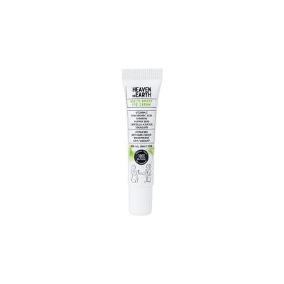 Heaven On Earth Natural Vegan Eye Cream with Hyaluronic Acid & Bakuchiol - Anti-Aging, Dark Circle Reduction, Suitable for All Skin Types