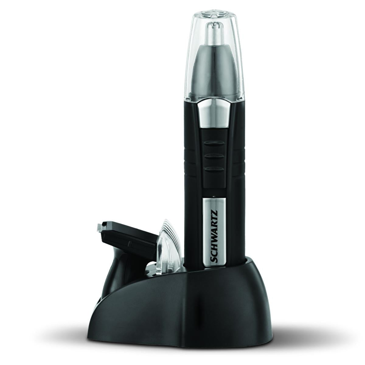 Schwartz Nose and Ear Hair Trimmer SWTR-8009 - Stainless Steel Blades, Dry Usage, Precision Grooming Tool