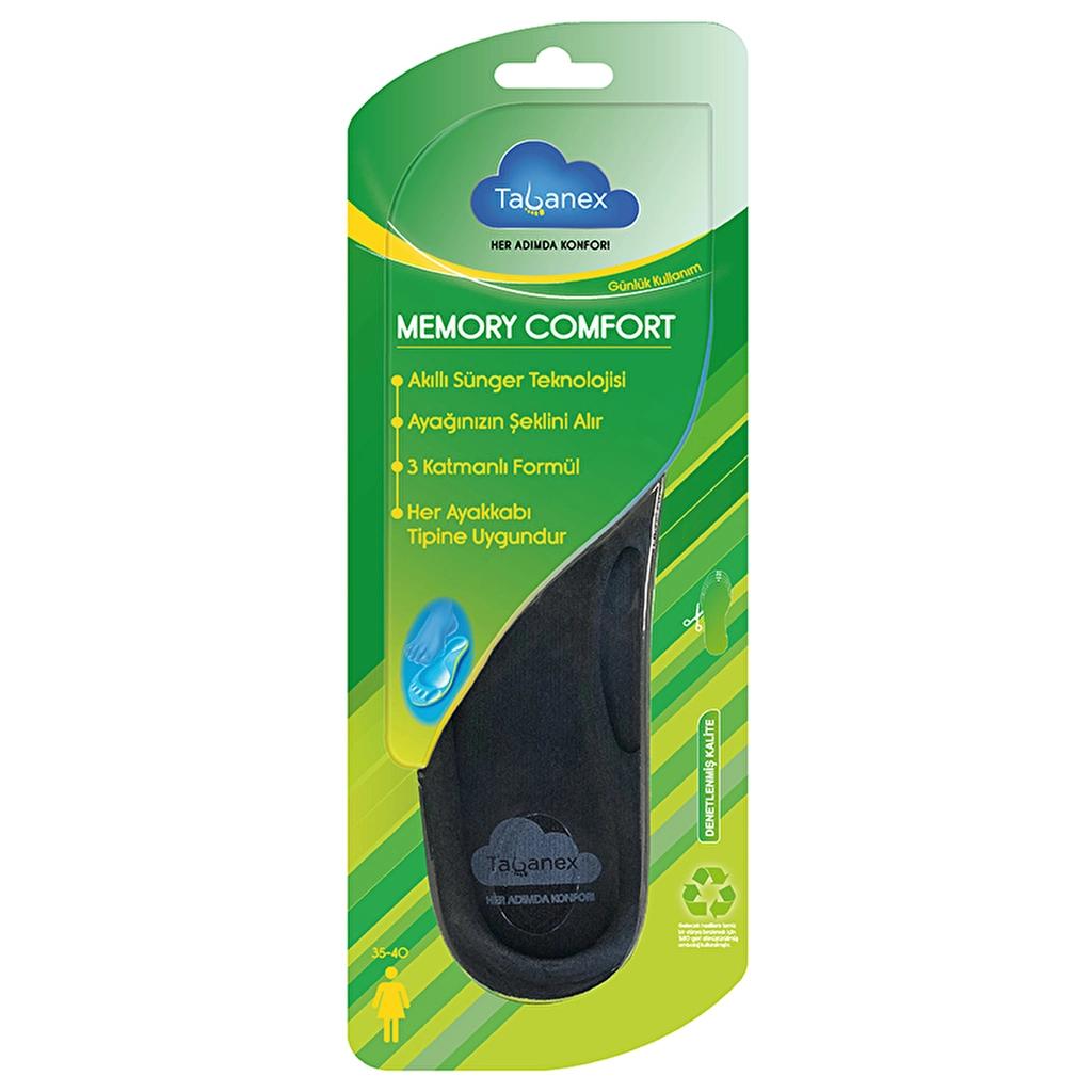 Tabanex Women's Memory Comfort Insoles for All-Day Support