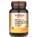 Validus All Day Happy SAM-e 600 mg Dietary Supplement 60 Capsules