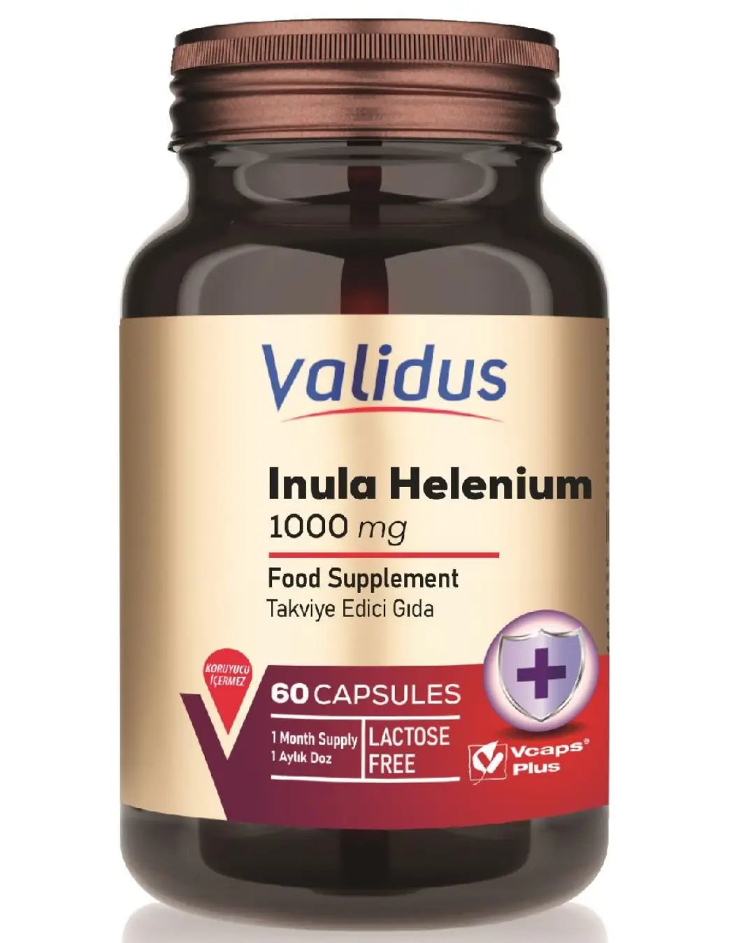 Validus Inula Helenium 1000 mg Dietary Supplement 60 Capsules