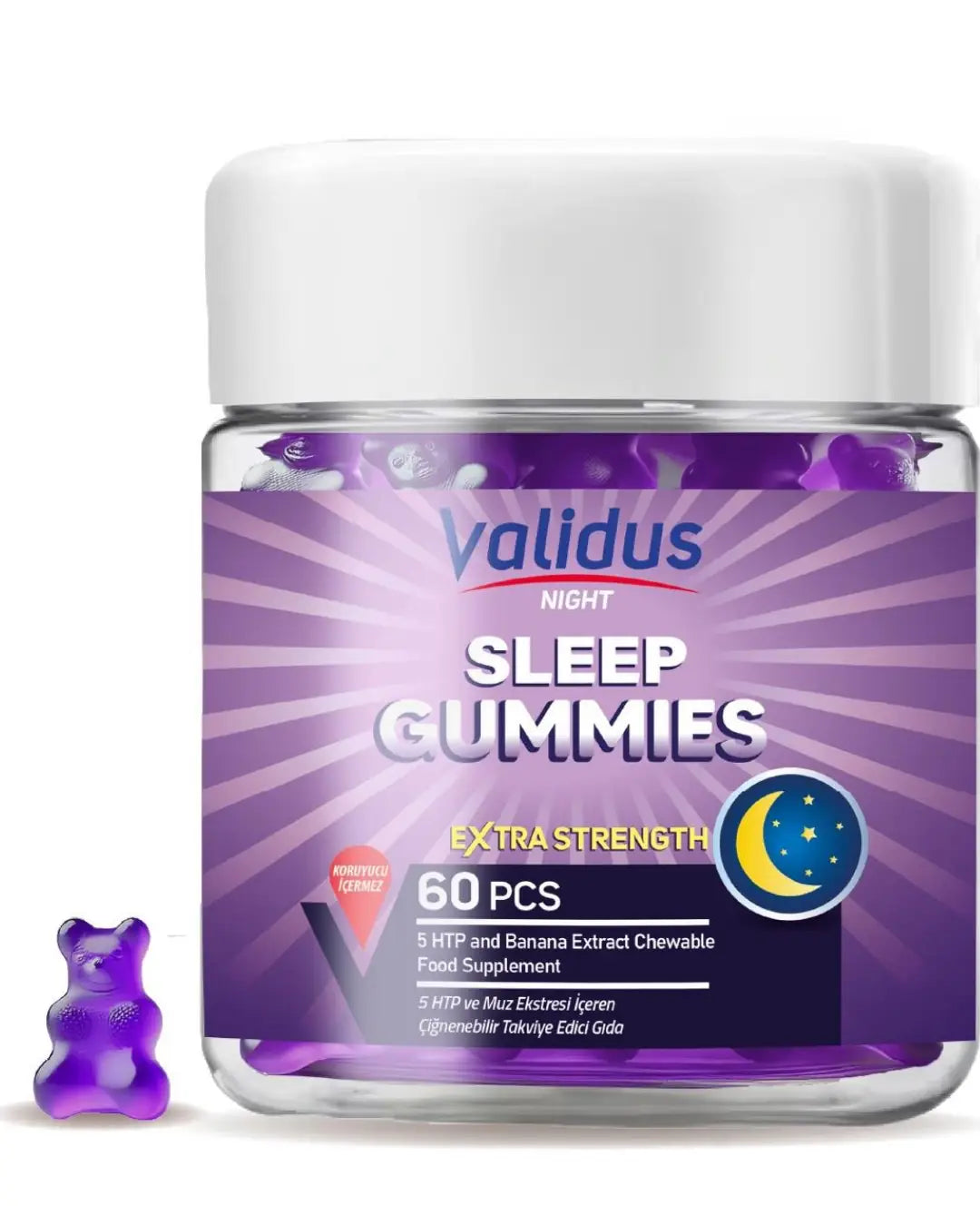 Validus Sleep Gummies with Jasmine & Lavender 60 Count