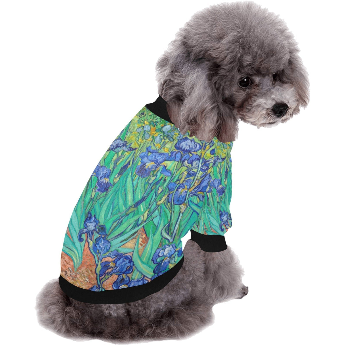 Van Gogh Irises Round Neck Shirt