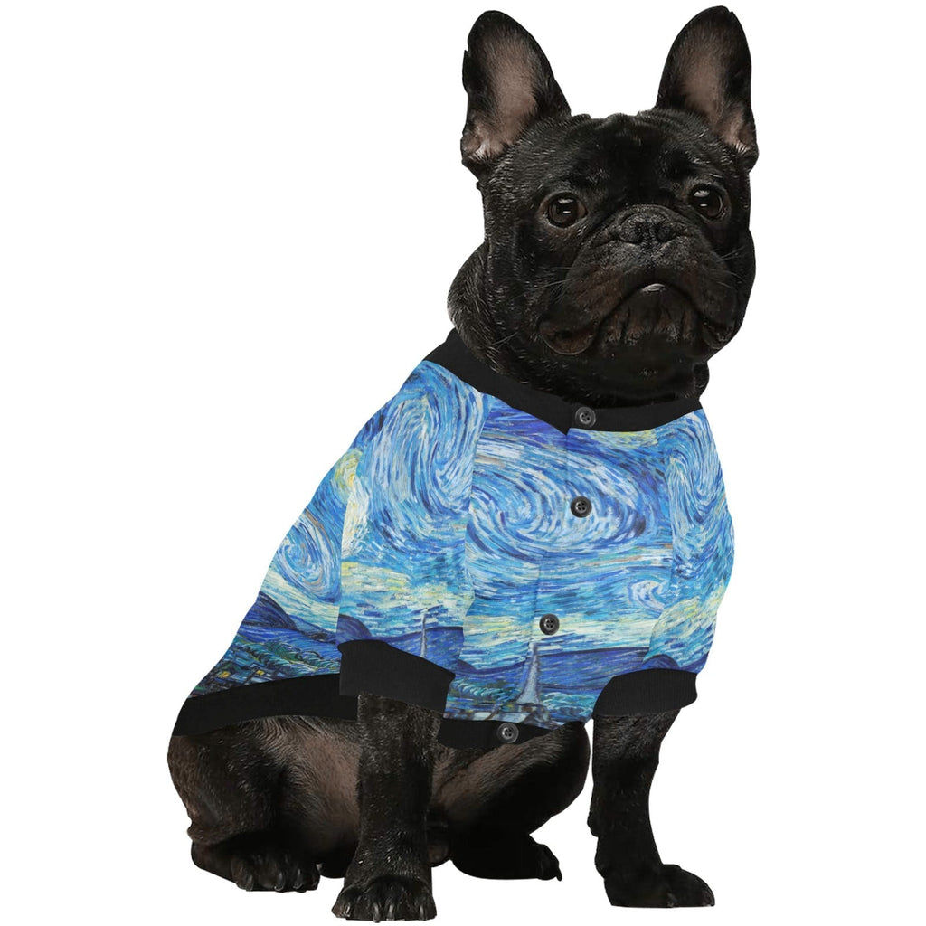 Van Gogh Starry Night Round Neck Shirt