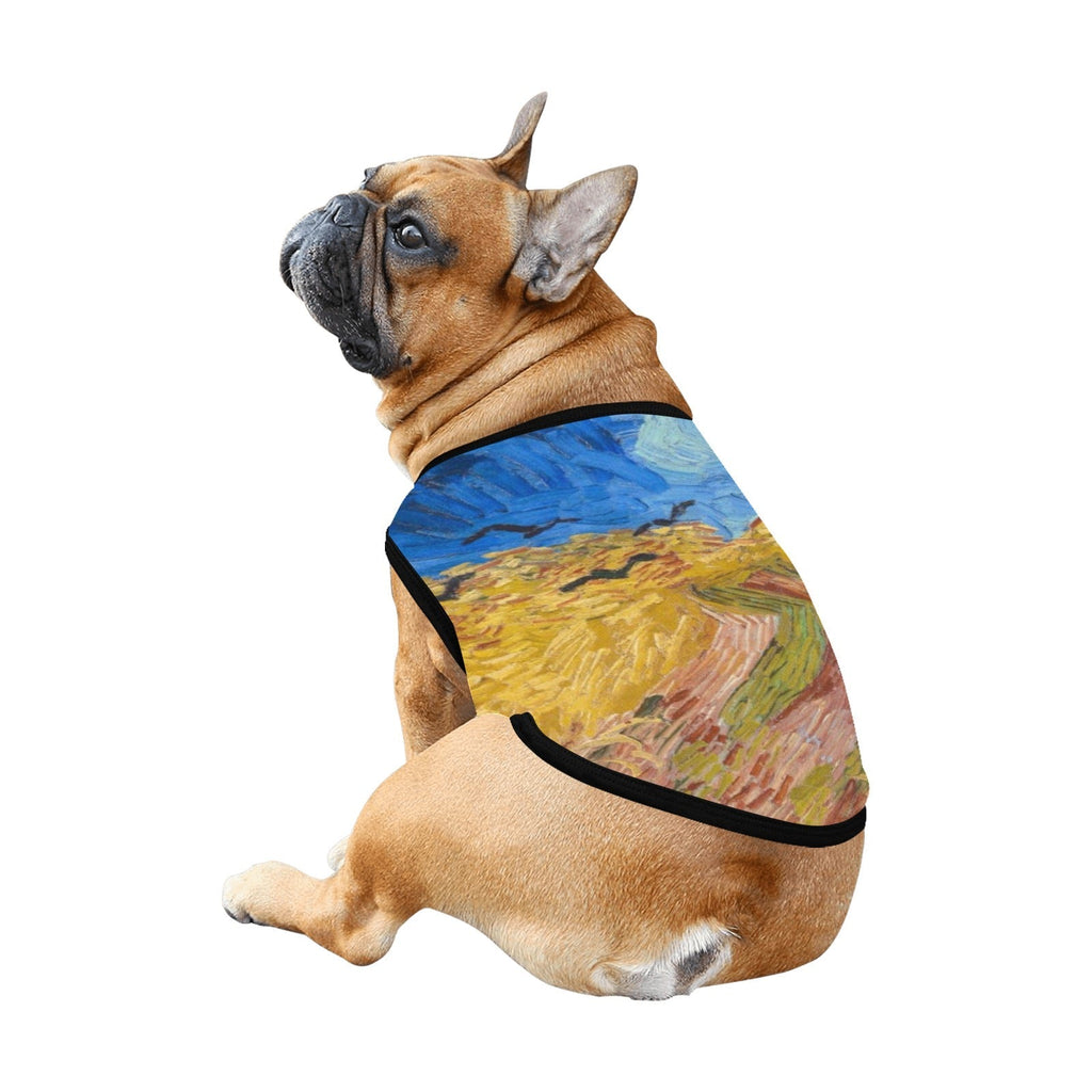 Van Gogh Wheatfield with Crows Tank Top