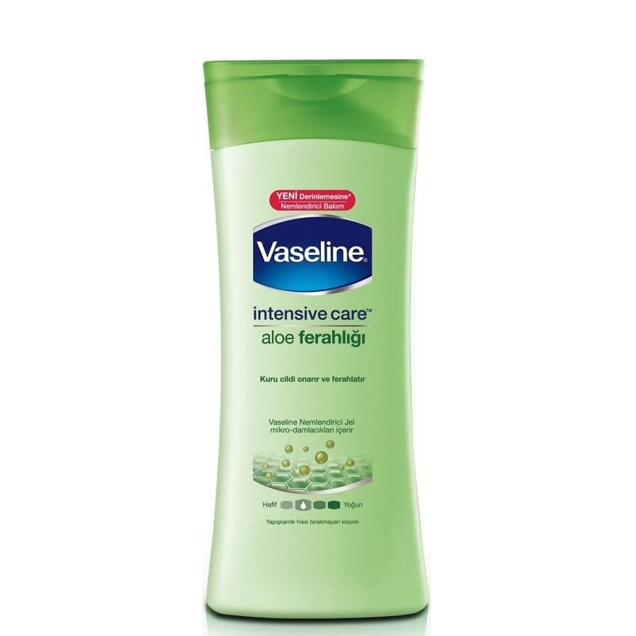 Vaseline Aloe Soothe Moisturizing Body Lotion for Fresh Skin 400ml