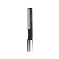 Trina Carbon Comb 33 - Premium Carbon Hair Comb for Detangling & Styling - Durable & Antistatic