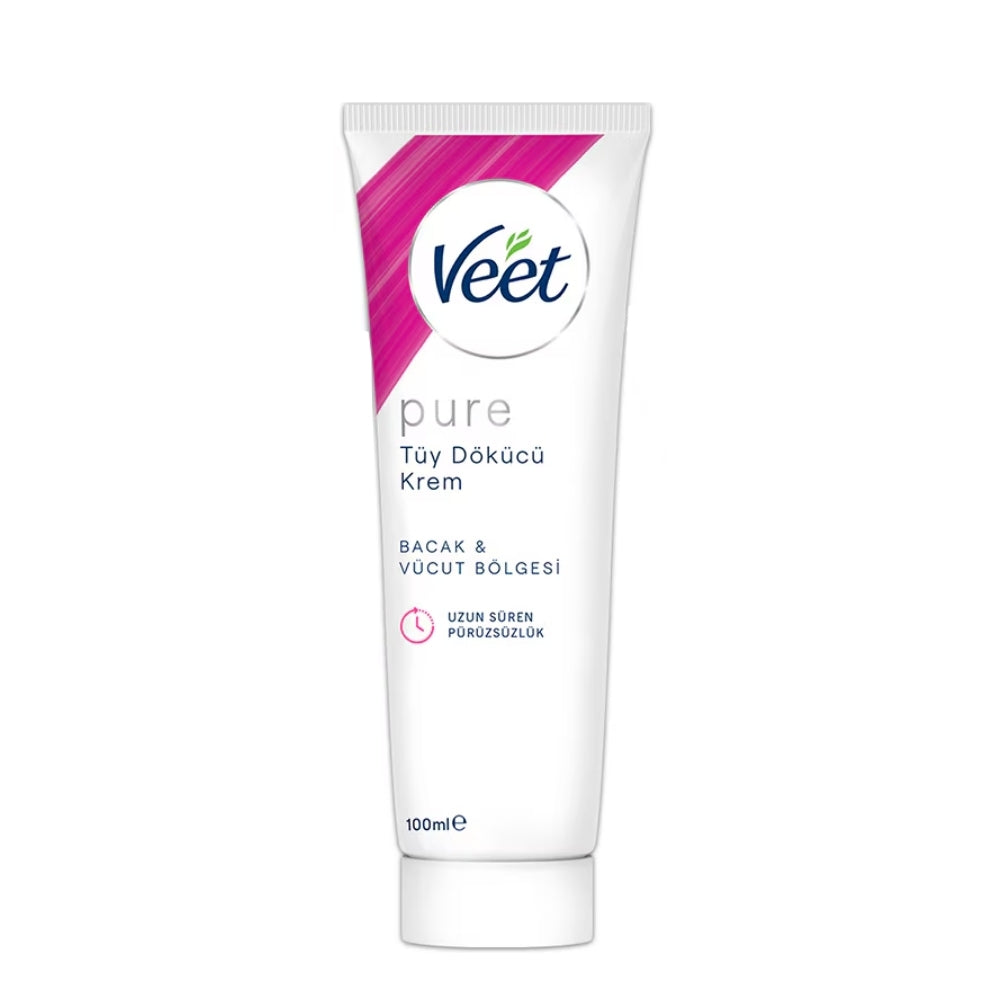 Veet Pure Hair Removal Cream for Smooth Skin 100ml
