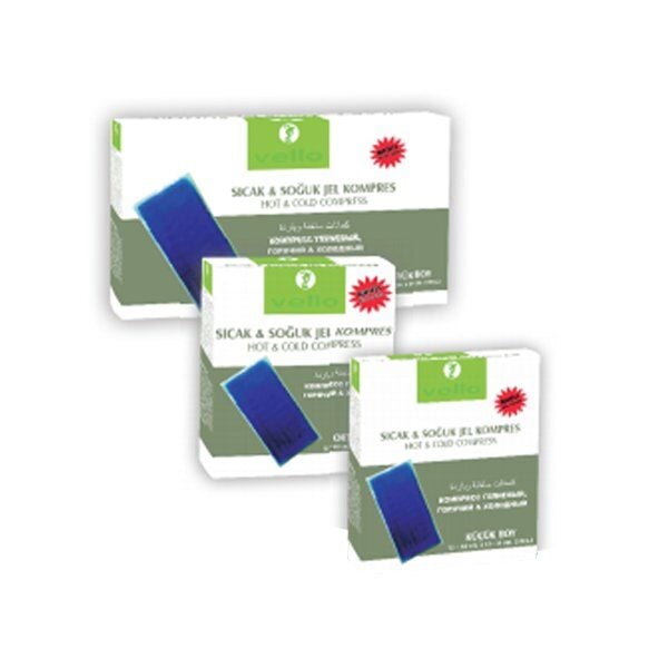 Vello Gel Hot & Cold Compress Reusable Therapy Pack Large