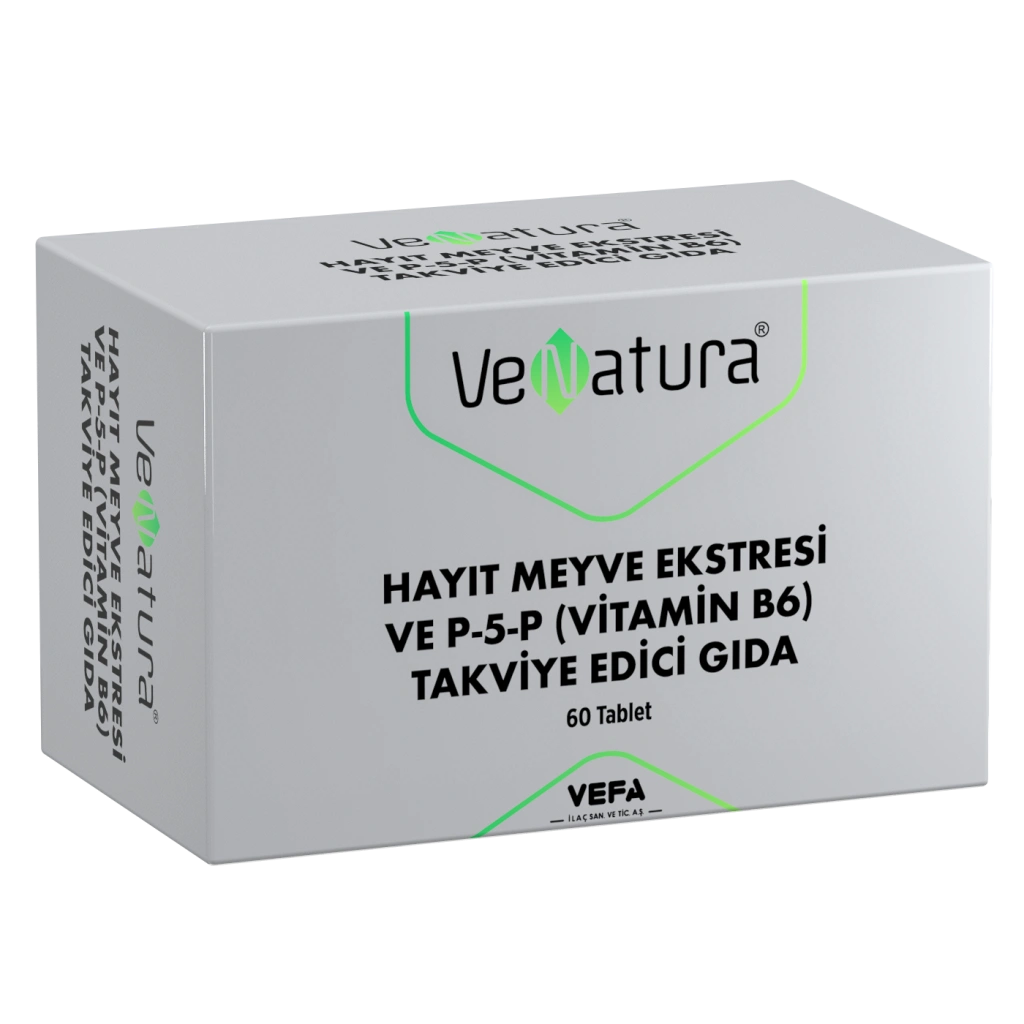 Venatura Chasteberry Extract & Vitamin B6 P-5-P 60 Tablets