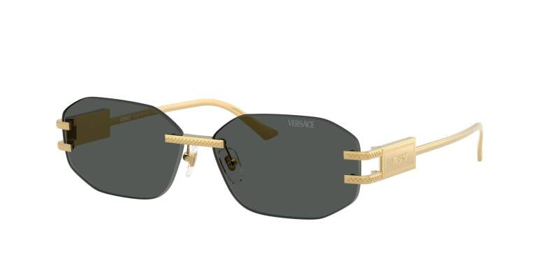 Versace VE2274 Metal Frame Grey Lens Women Sunglasses 58mm