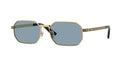 Versace 0VE2297 100280 54 Classic Aviator Sunglasses