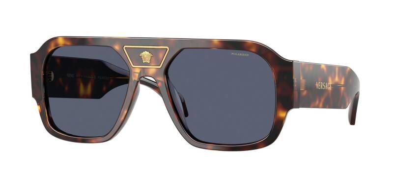 Versace 0VE4508U Rectangular Frame Men's Sunglasses 56mm