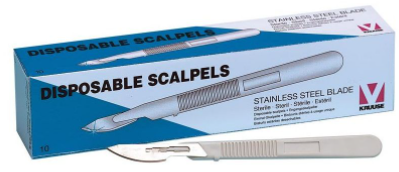 Kruuse Veterinary Disposable Scalpel No:23 Sterile 1 Unit