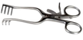 Kruuse Weitlaner Self-Retaining Retractor 3:4 Teeth 14 cm