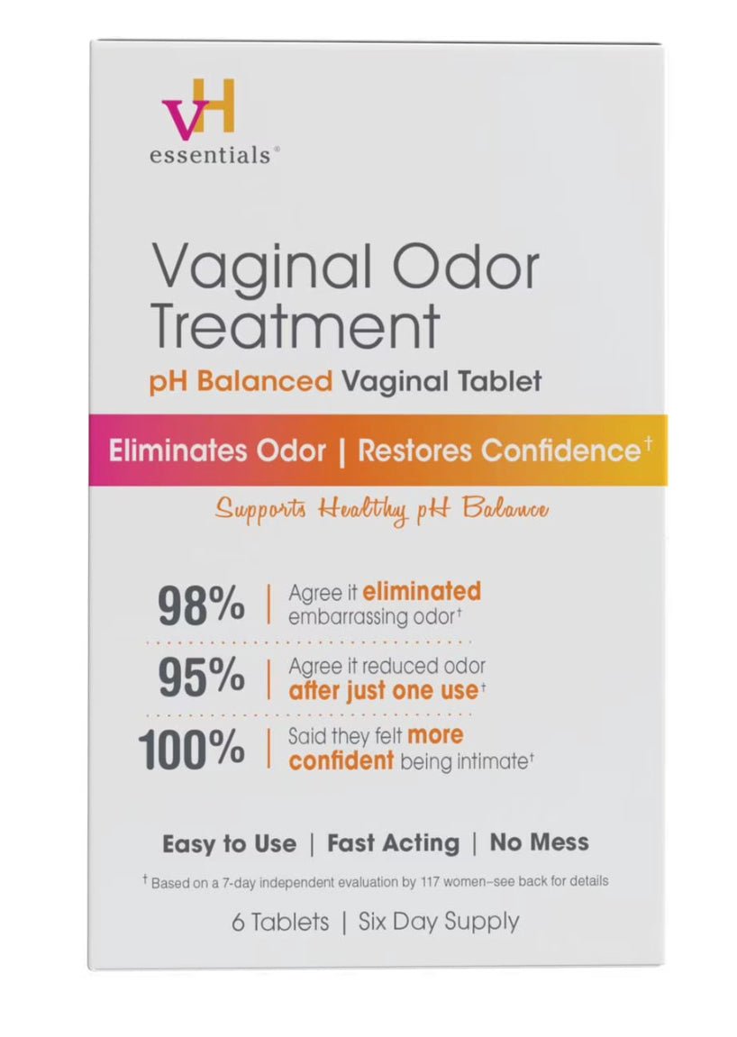VH Essentials Vaginal Odor Treatment Suppositories with Applicator