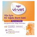 Vi-Vet Orange Face Wax Strips for Smooth Skin 24 Count