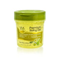 Via Natural Premium Styling Gel, Olive Oil & Aloe, 8 oz
