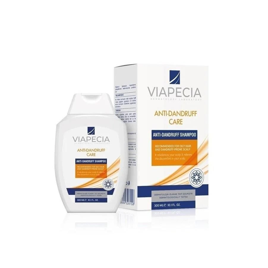 Viapecia Anti-Dandruff Hair Shampoo for Flake Control 300ml