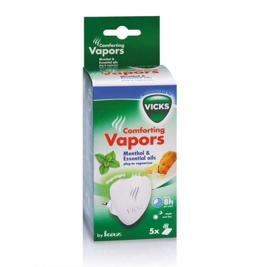 Vicks VH1700 Comforting Vapors Plug-In Device with 5 Pads