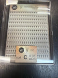 VIP 10D Point Base Premade Fans 0.05 12 Lines - C Mix, D Mix, CC Mic, DD Mix Large Trays