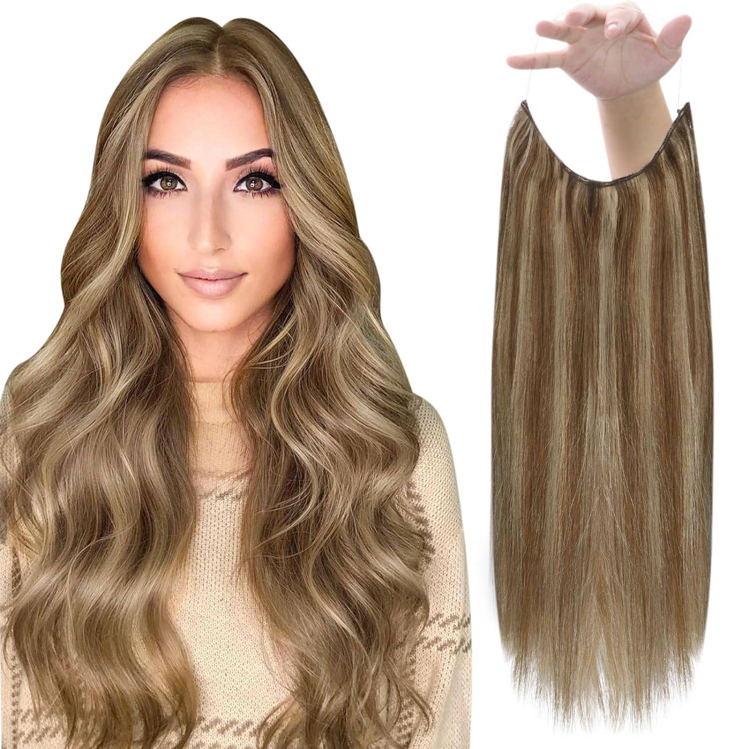 VIP BandX Halo / Silky Straight 18" with Clip