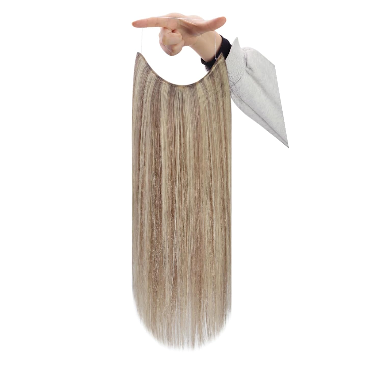 VIP BandX Halo Silky Straight 24" with Clip Hair Extension