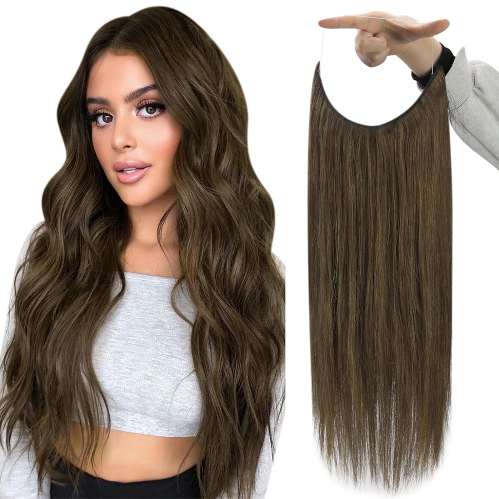 VIP BandX Halo Silky Straight 24" with Clip Hair Extension