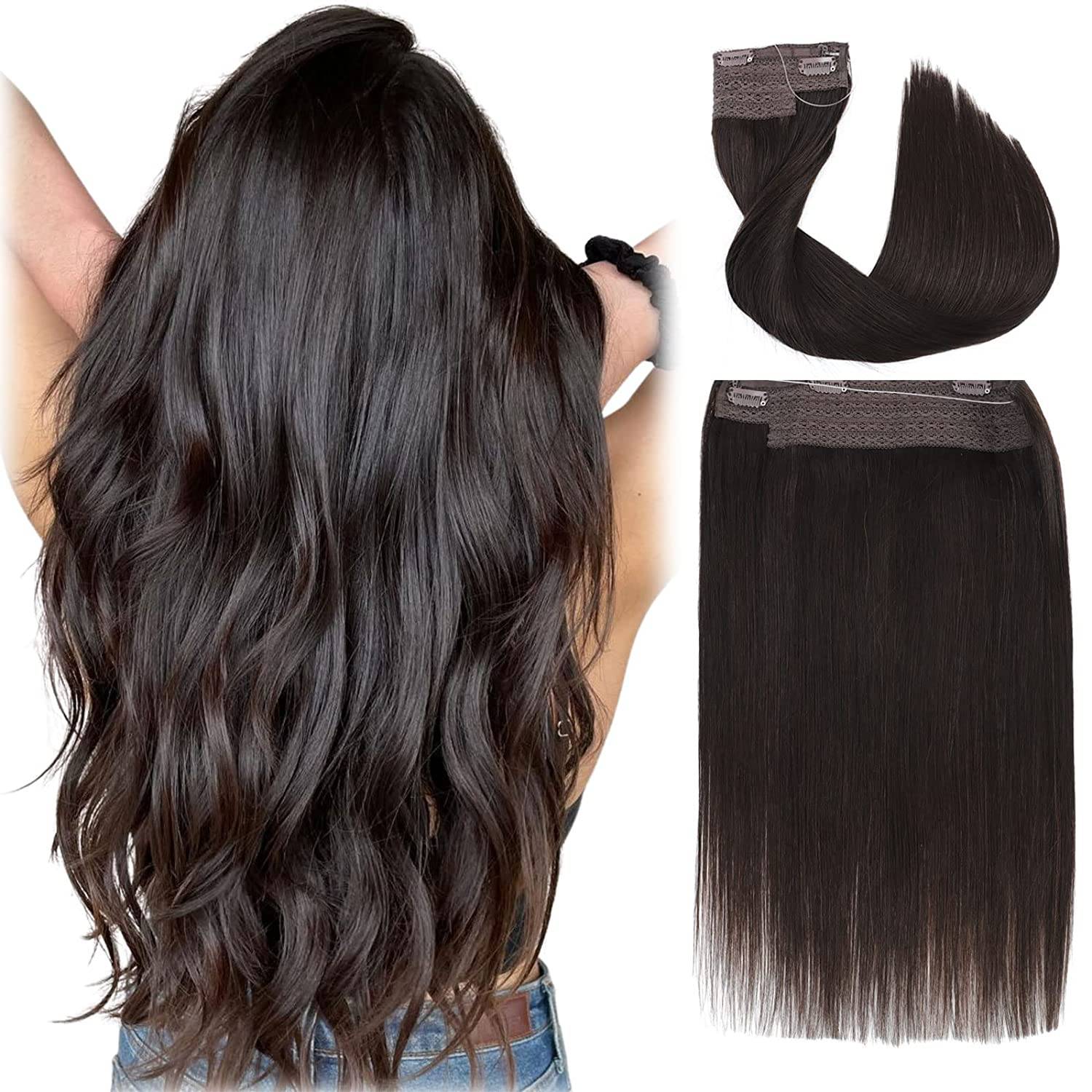 VIP BandX Halo Silky Straight 24" with Clip Hair Extension