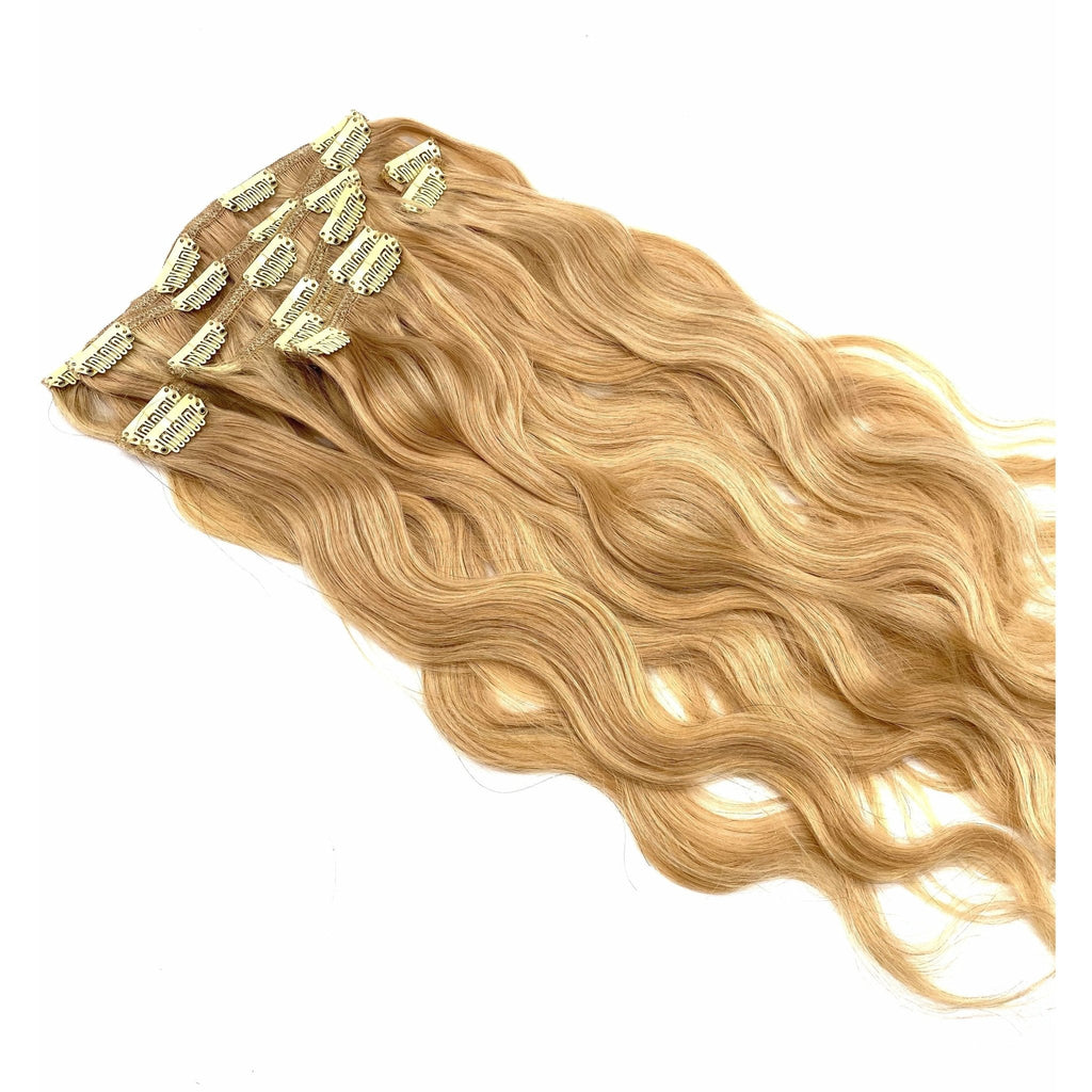 VIP Clip Hair Extensions Body Wave 18" ClipeX System - Choose Style