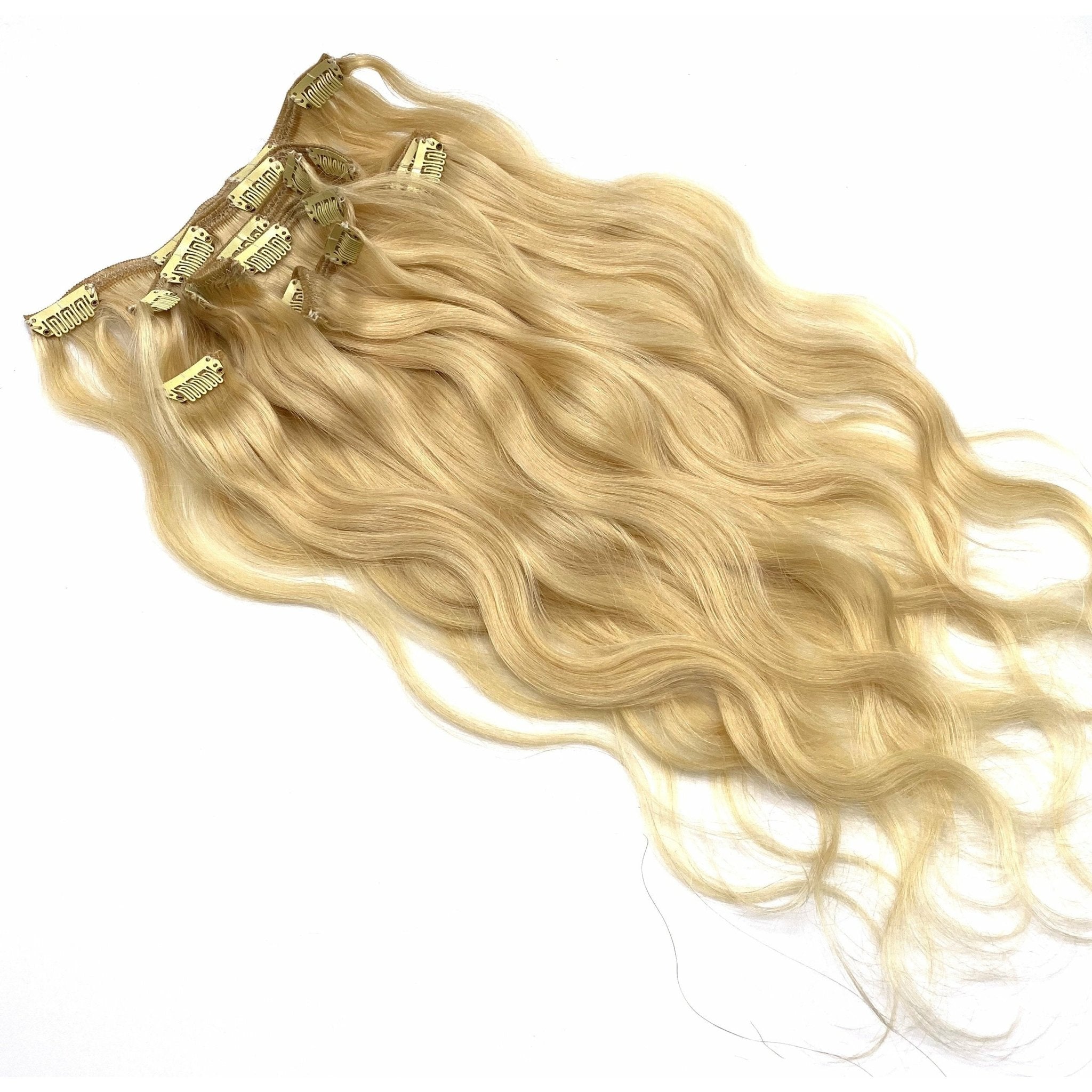VIP Clip Hair Extensions Body Wave 18" ClipeX System - Choose Style