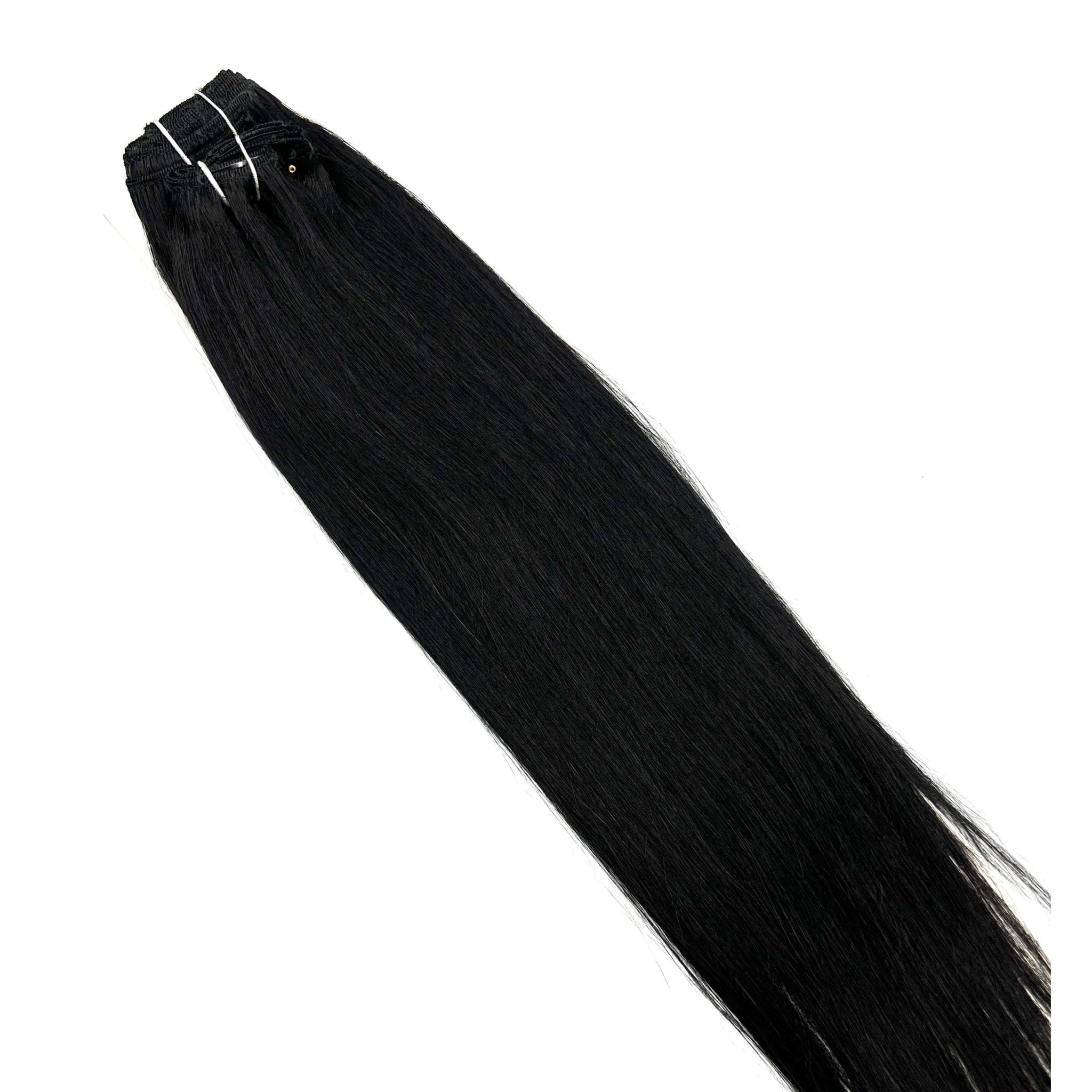 VIP Clip Extensions / Silky Straight 18" (140 g) - ClipeX System