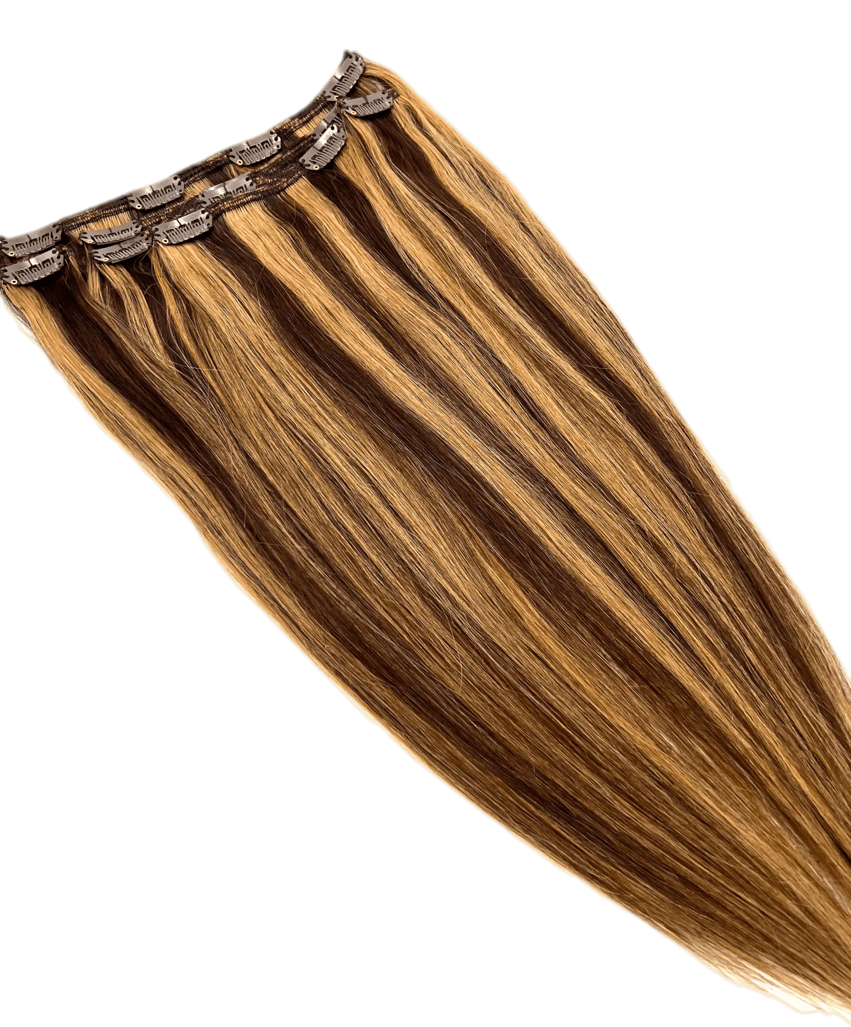 VIP Clip Extensions / Silky Straight 18" - ClipeX System