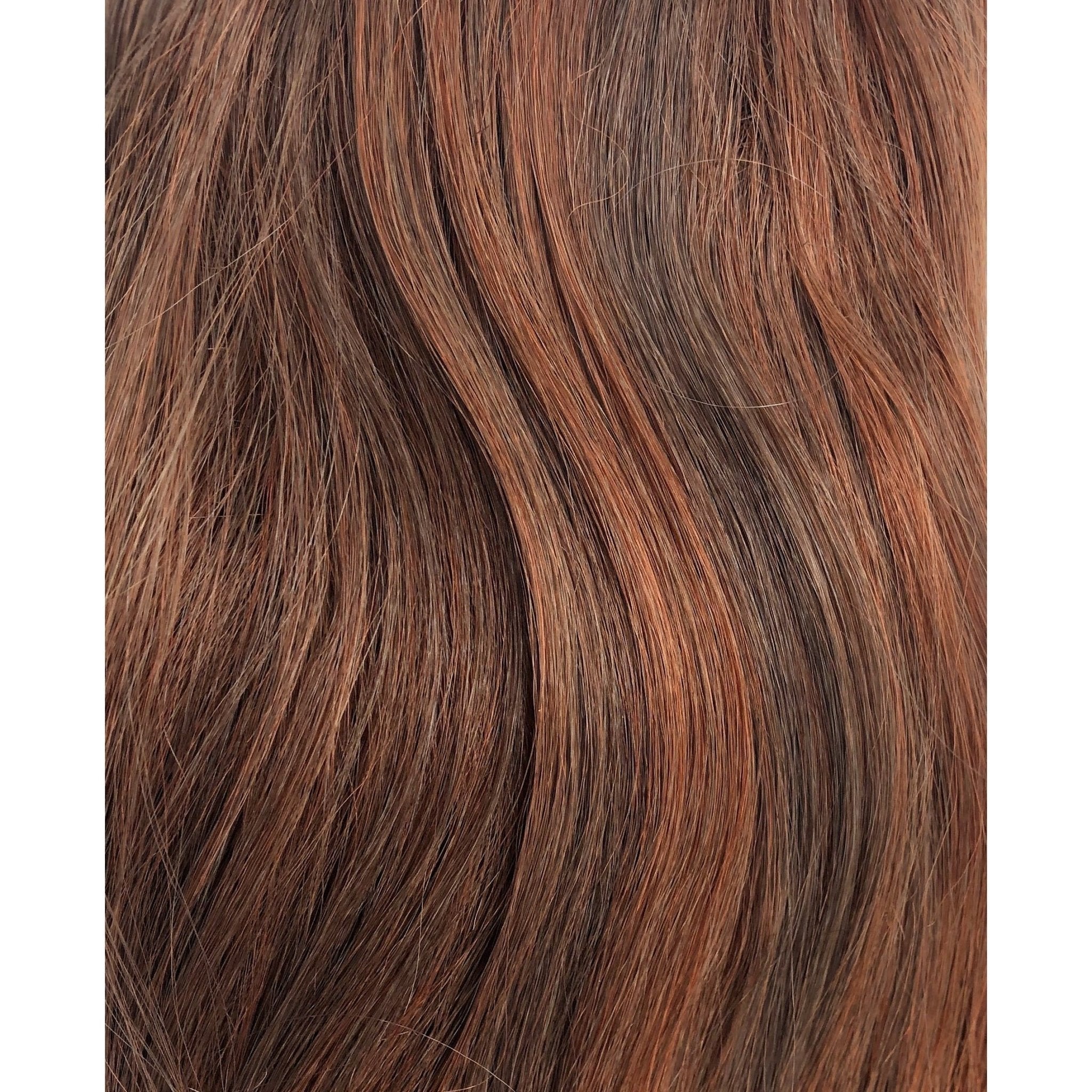 VIP Collection Synthetic Clip-In Hair Extensions Garnet