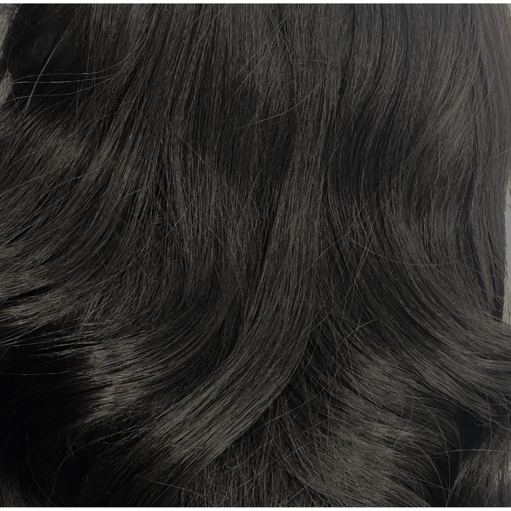 Unique VIP Synthetic Clip-In Hair Extensions Tanzanite 10"
