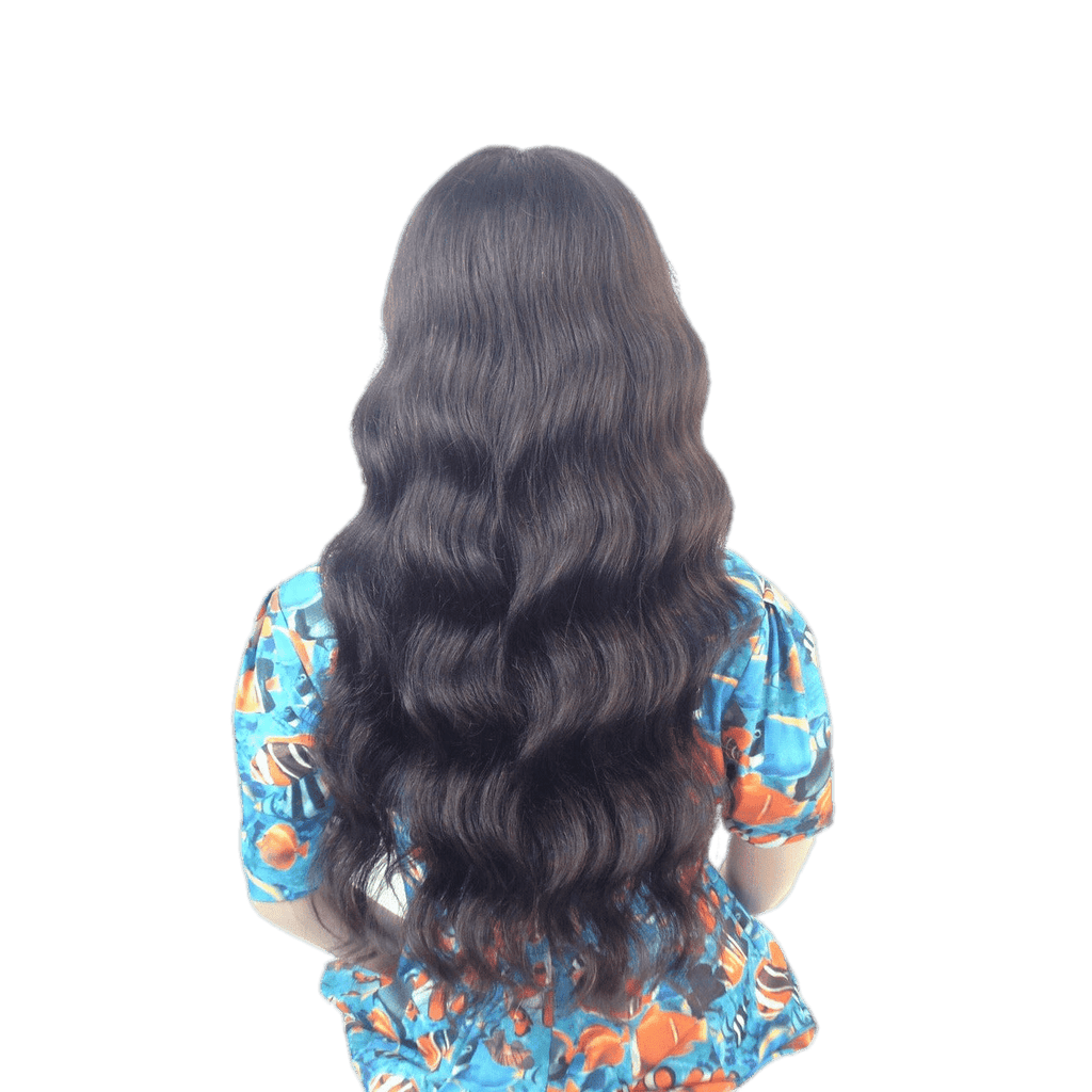 VIP Extensions Dark Brown Body Wave Virgin Human Hair Full Lace Wig, Epic Style