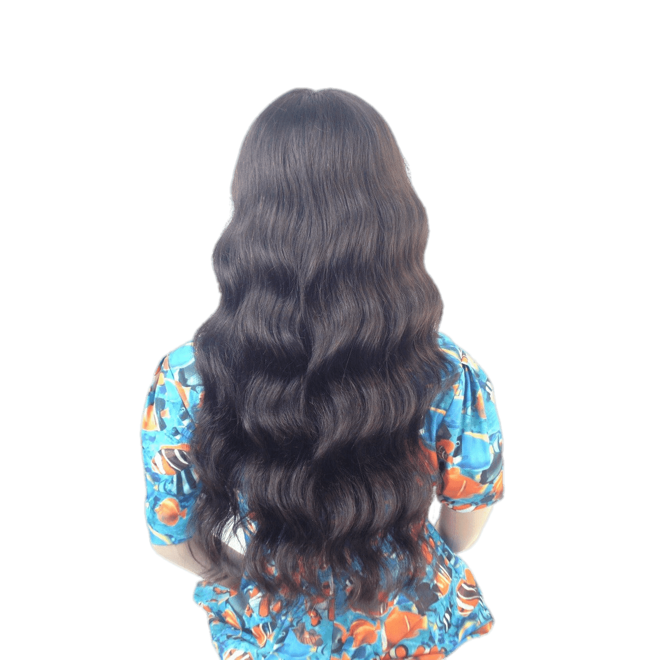 VIP Extensions Dark Brown Body Wave Virgin Human Hair Full Lace Wig, Epic Style