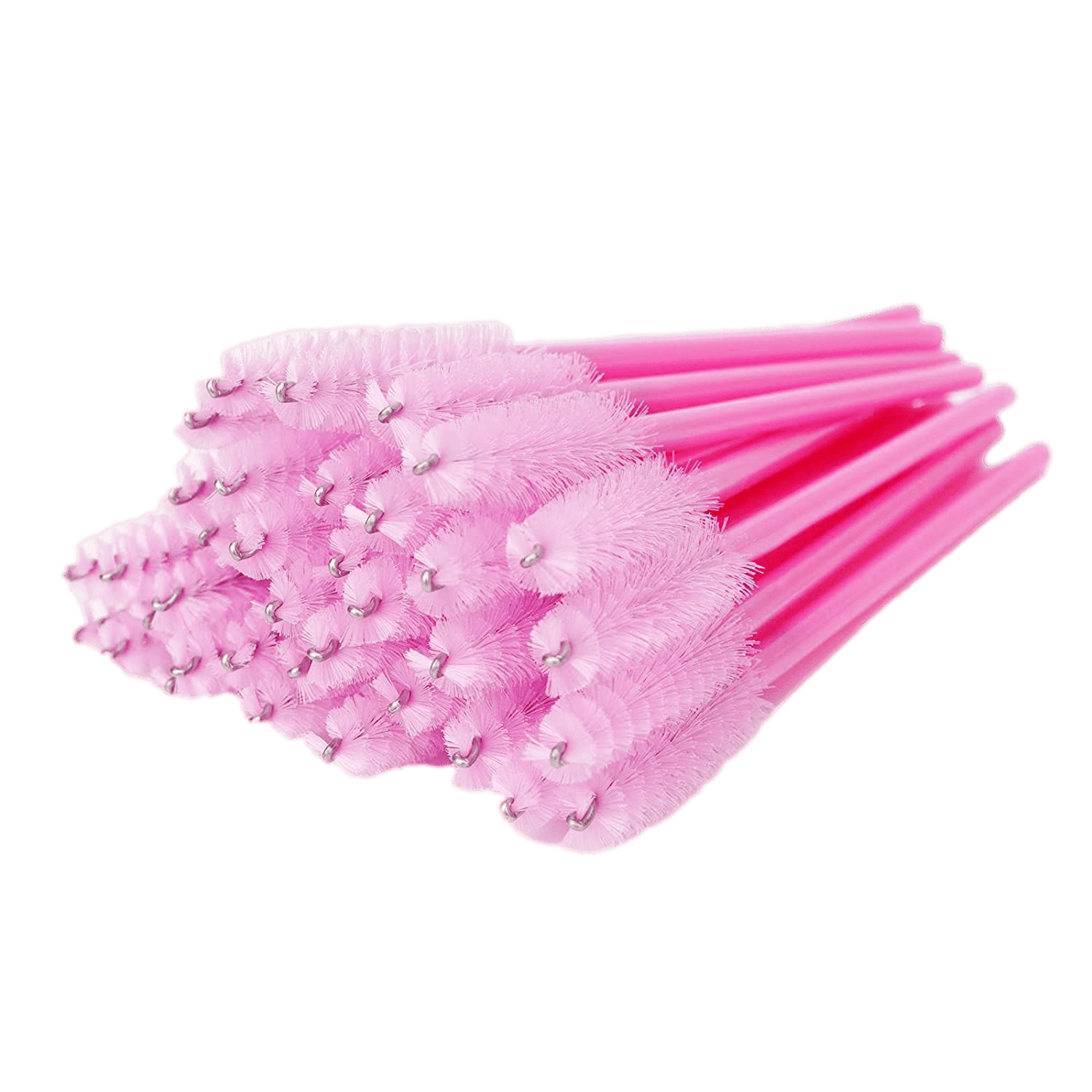 VIP Eyelash Pink Mascara Wands, 100 Strands/Bag