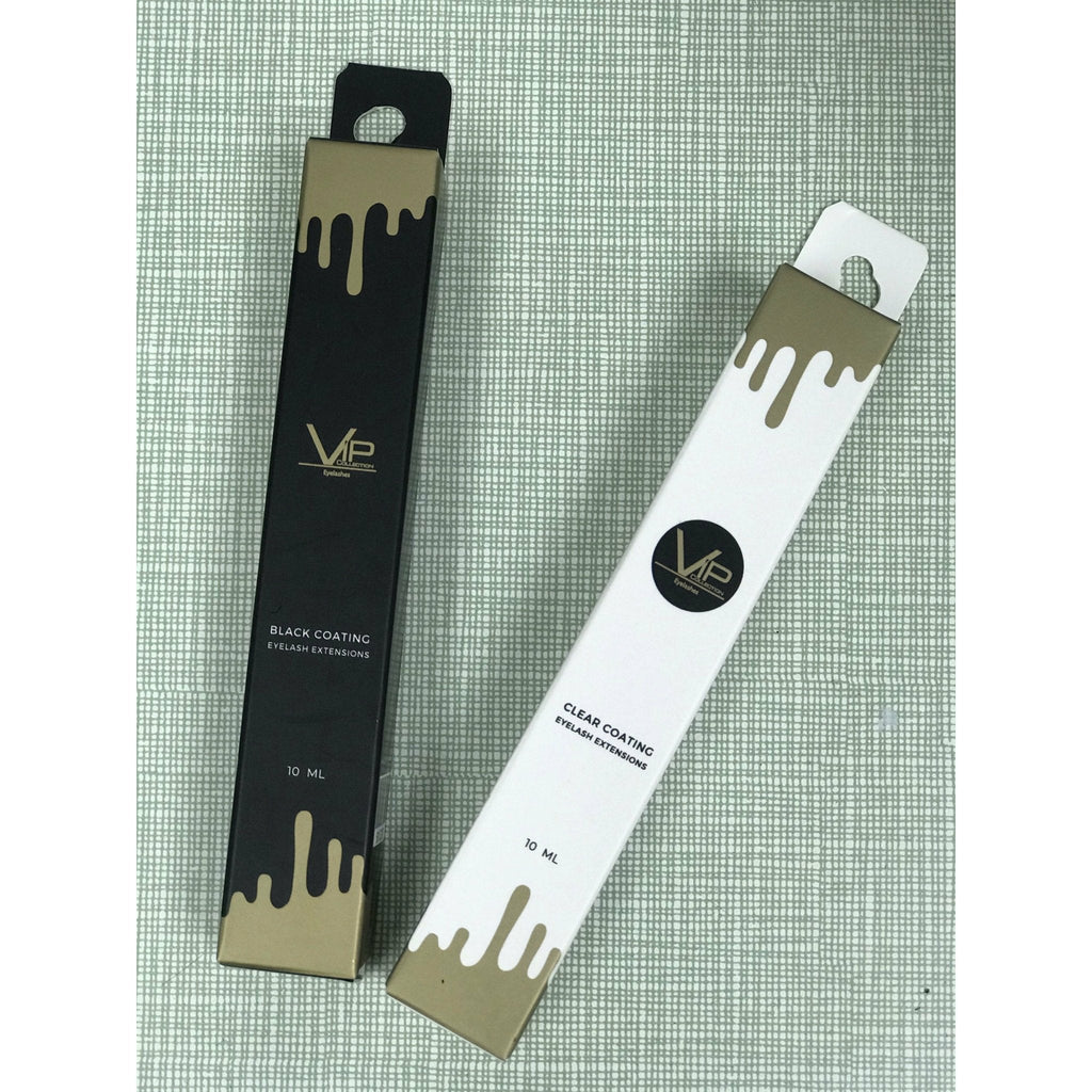 VIP Eyelash Extensions Coating Mascara, Clear & Black, 10 mL