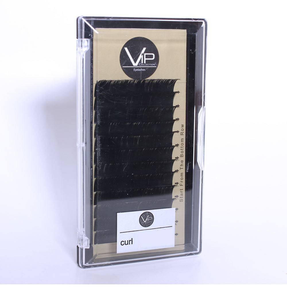VIP Eyelashes Faux Mink Lash Extension 12 Lines 0.07mm D Curl