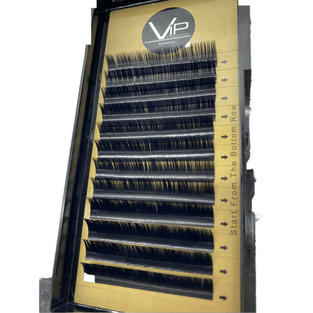 VIP Eyelashes Faux Mink Lash Extension 12 Lines 0.07mm B Curl