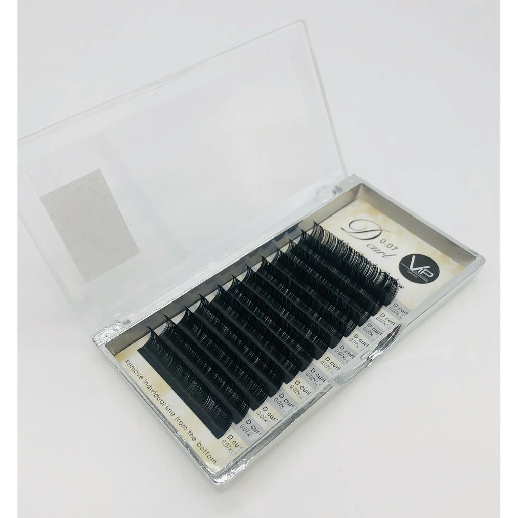VIP Eyelashes New Cuticle Lash Extension 12 Lines - Choose Size