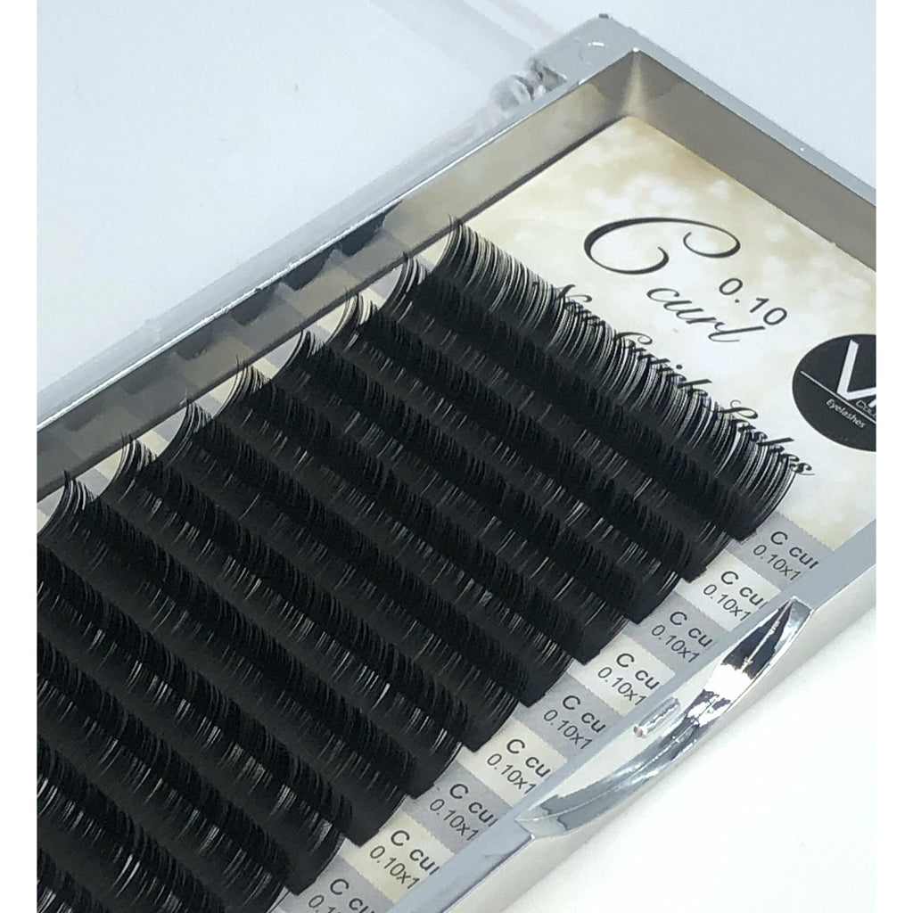 VIP Eyelashes New Cuticle Lash Extension 12 Lines - Choose Size