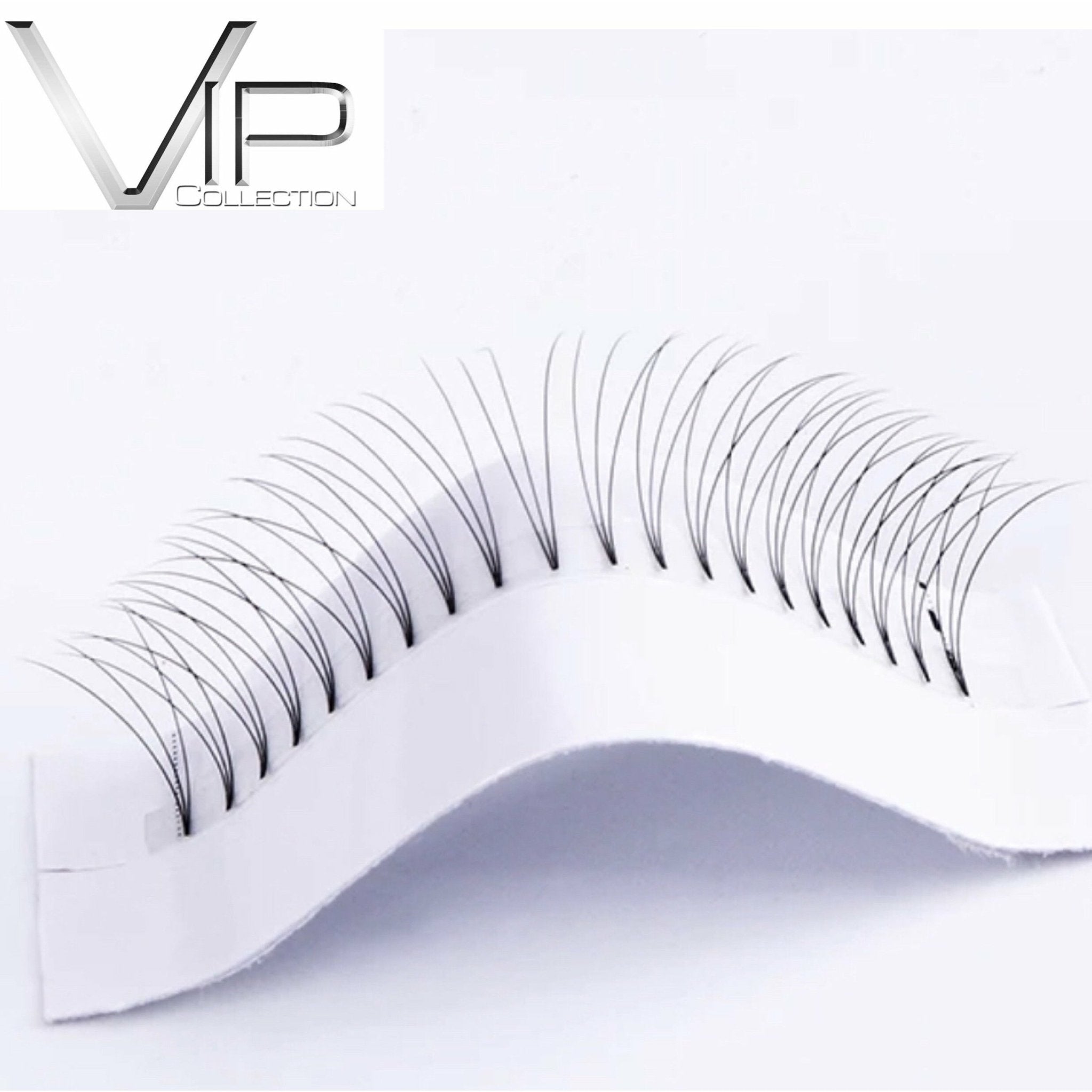 VIP Eyelashes Pre Fanned Lash Extensions 12 Lines 3D - Choose Size