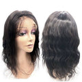 VIP - Full Lace Wig - 100% Human Hair Natural Black (180 Density) Body Wave